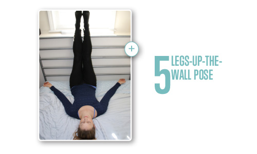 Legs-up-the-wall pose