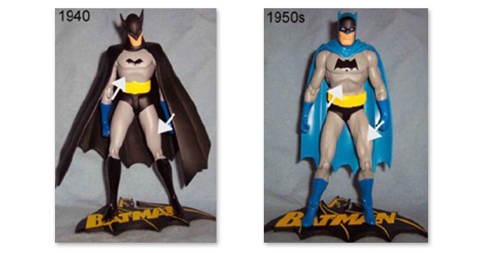 Early Batman action figures